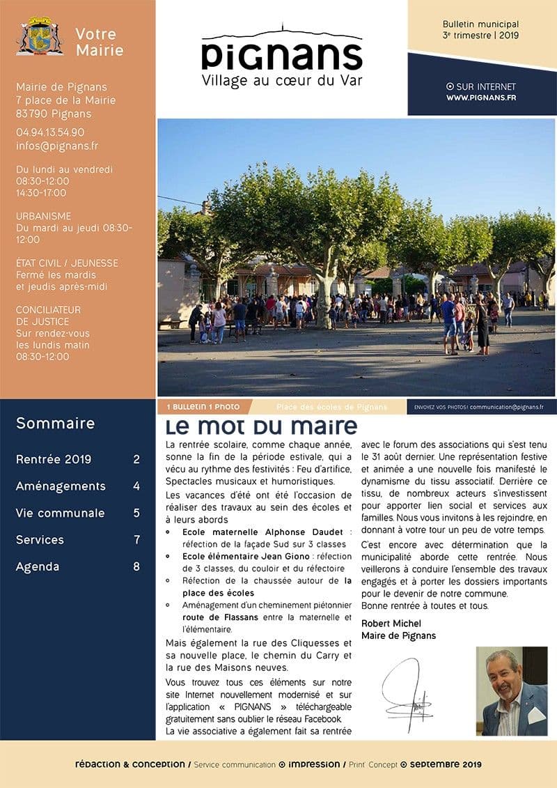 201909 bulletin 3e trimestre