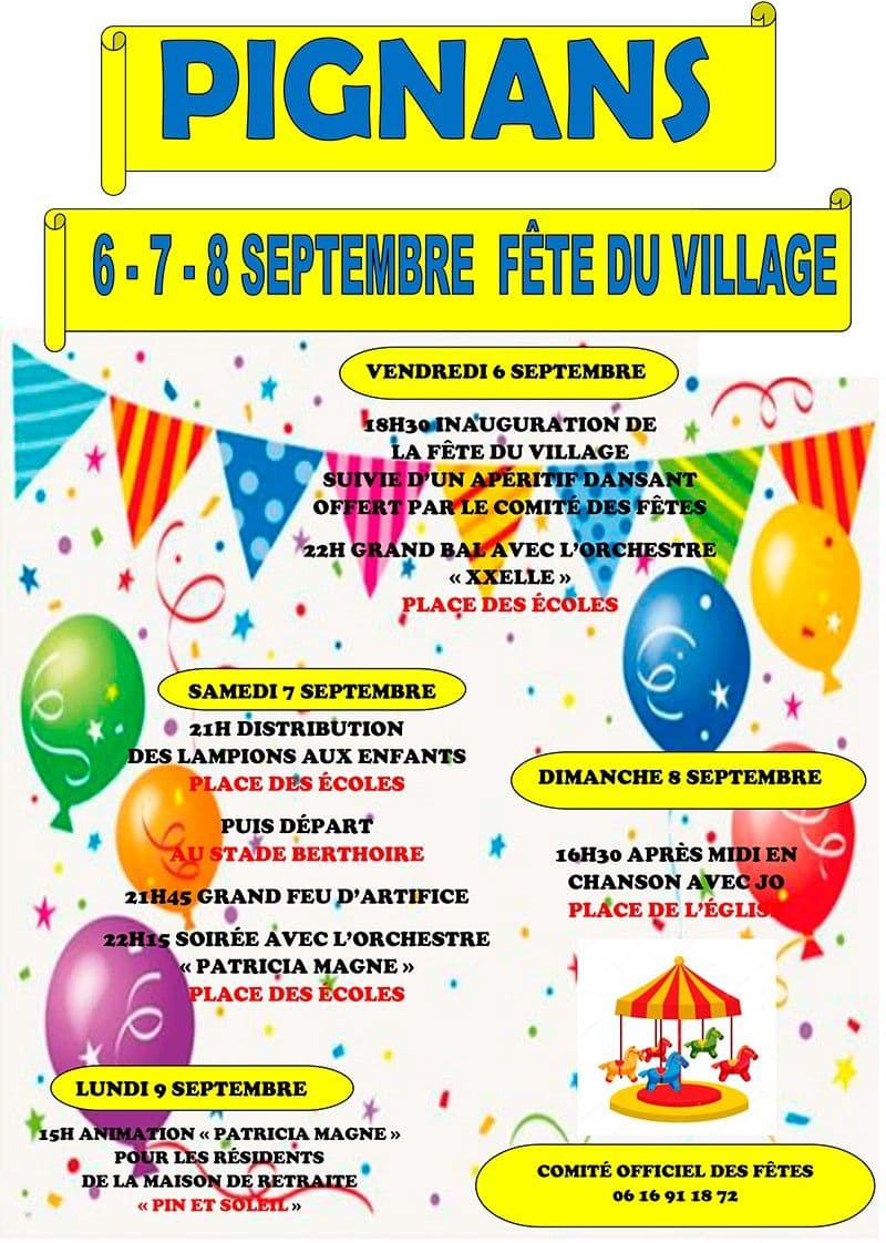 20190907 pignans cof fete locale