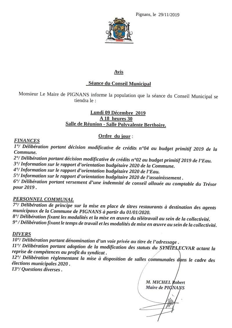 20191209 avis conseilmunicipal
