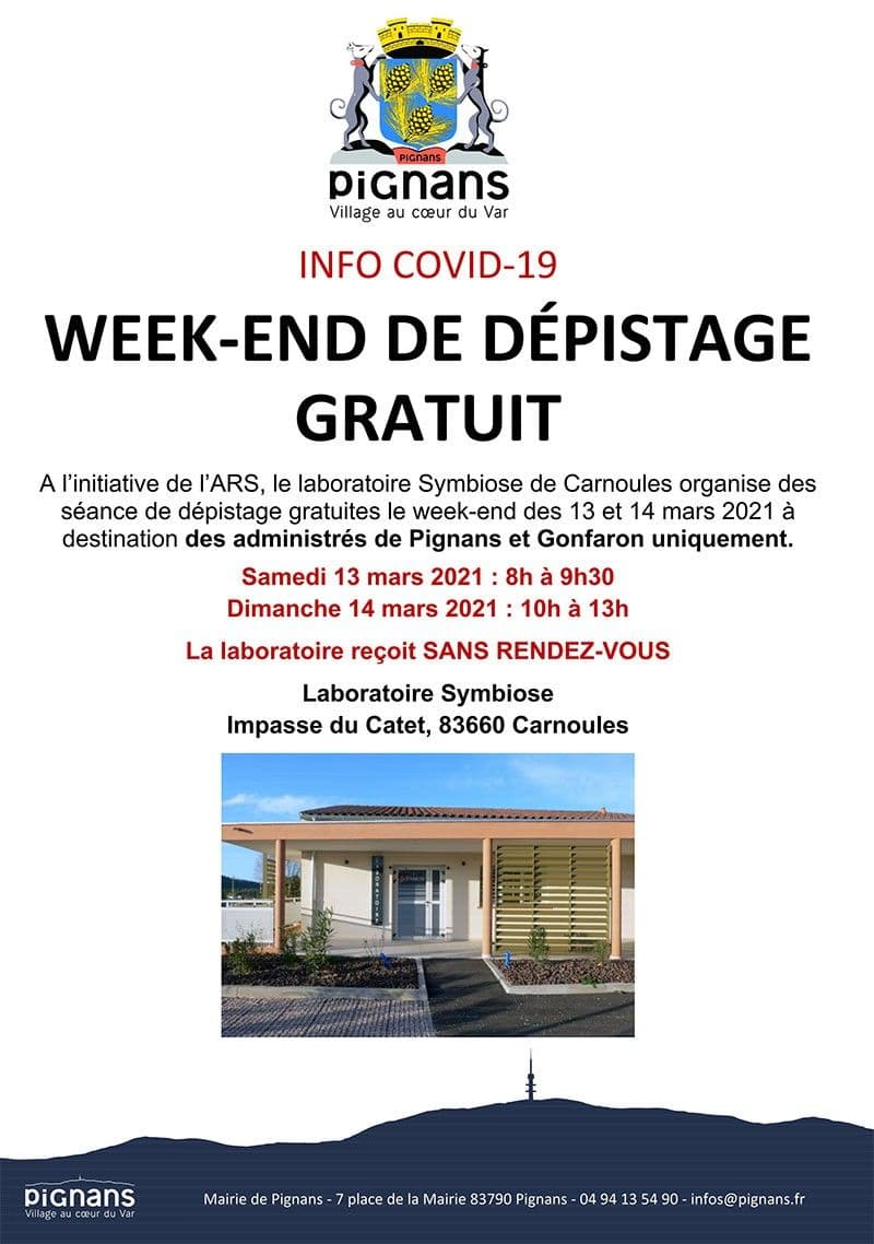 202103 depistage week end symbiose carnoules