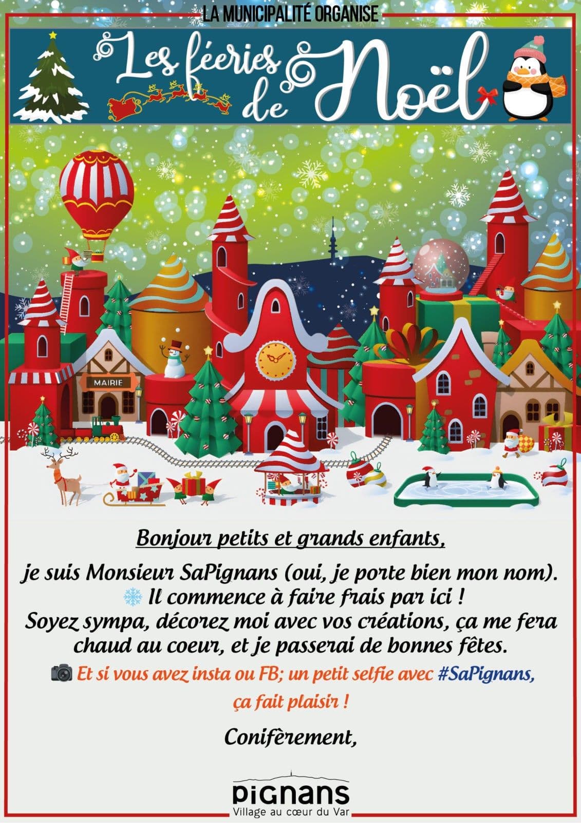 2022 les feeries de noel sapignans