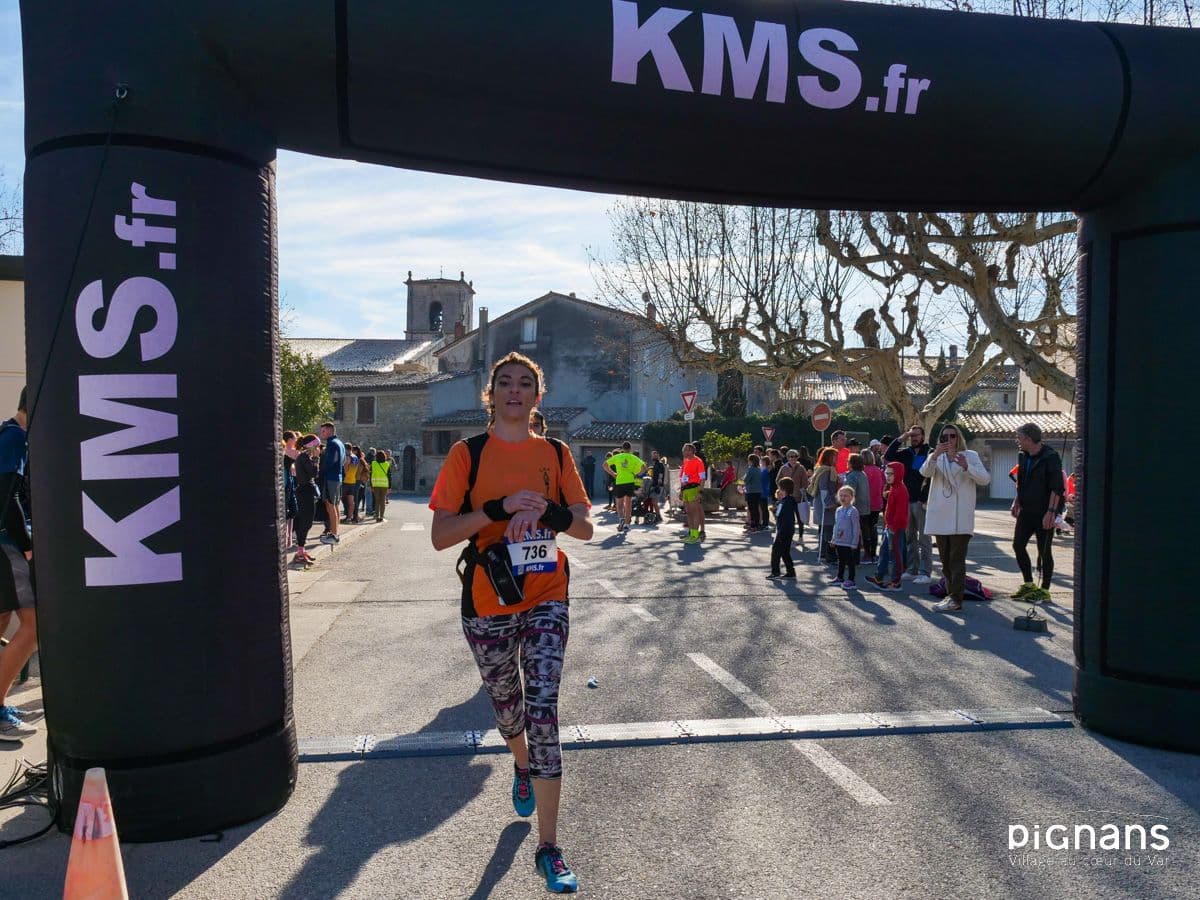 20240128 pignans traversee des pignes courses 5k 10k 10