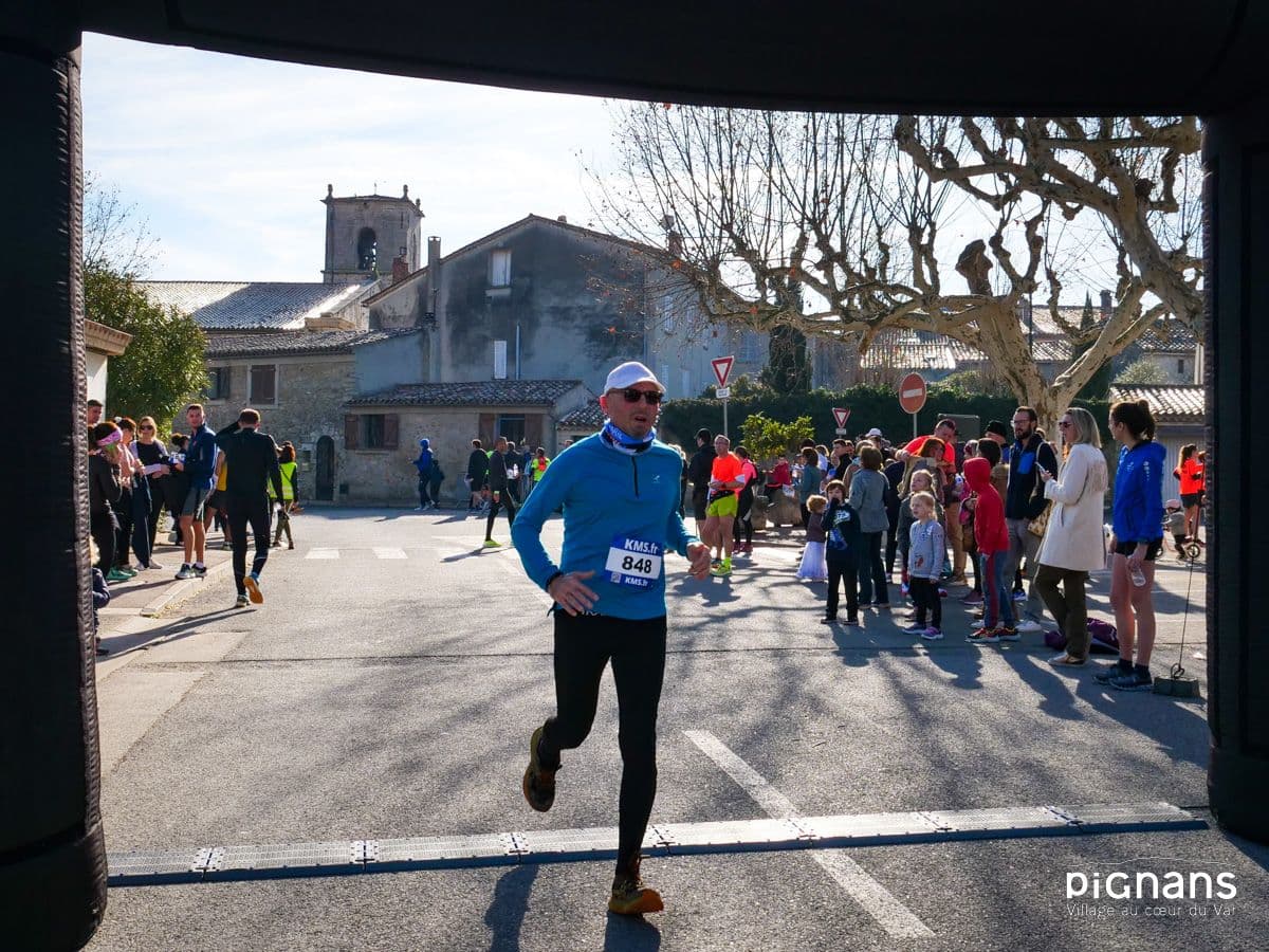 20240128 pignans traversee des pignes courses 5k 10k 13