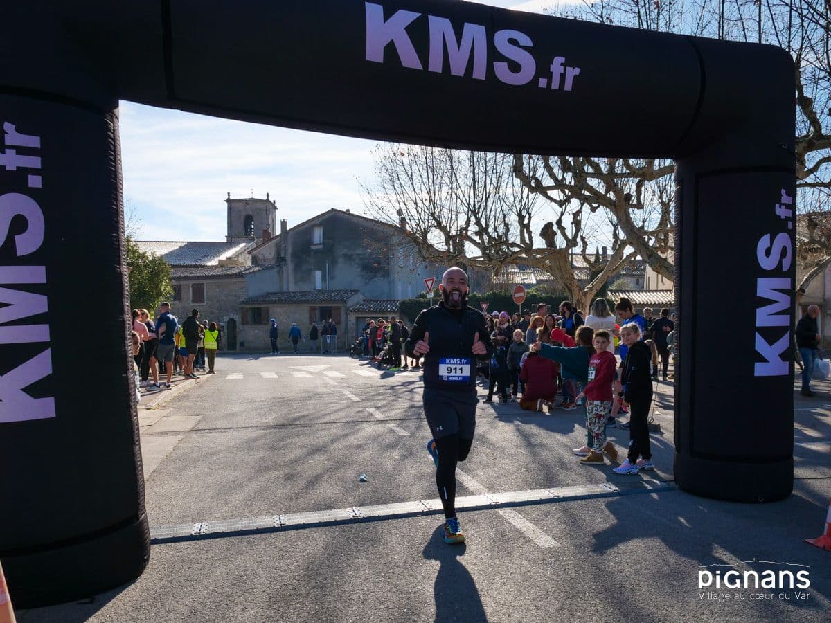 20240128 pignans traversee des pignes courses 5k 10k 22