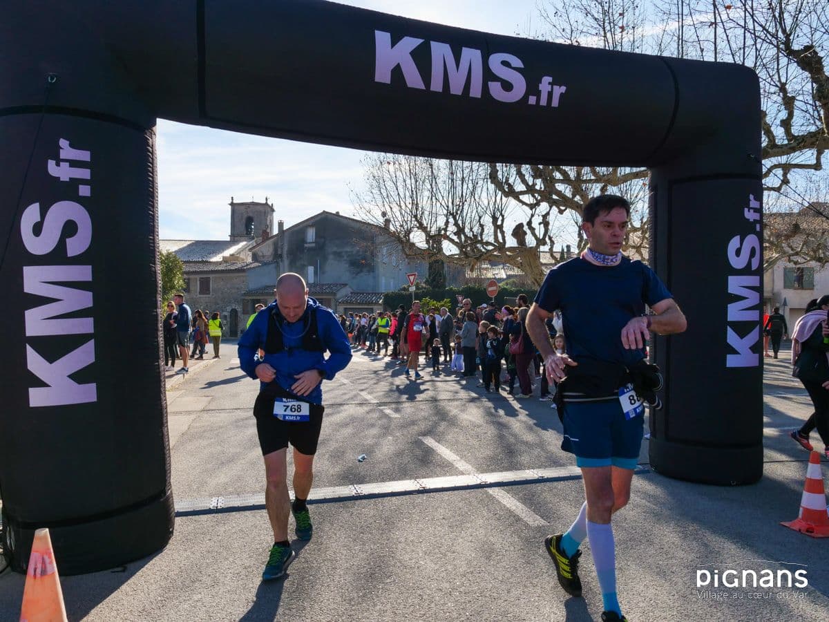 20240128 pignans traversee des pignes courses 5k 10k 40