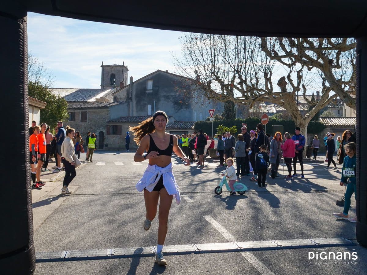 20240128 pignans traversee des pignes courses 5k 10k 45