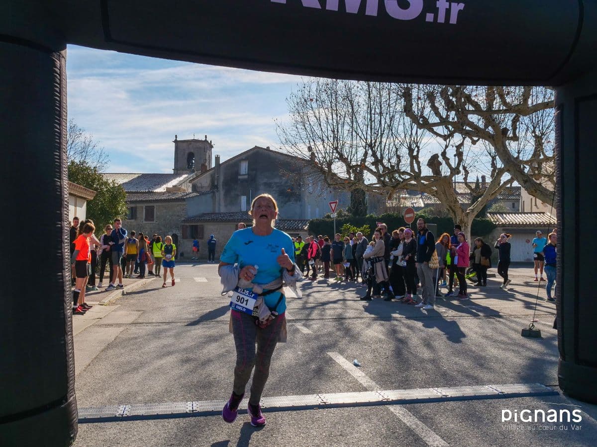 20240128 pignans traversee des pignes courses 5k 10k 50
