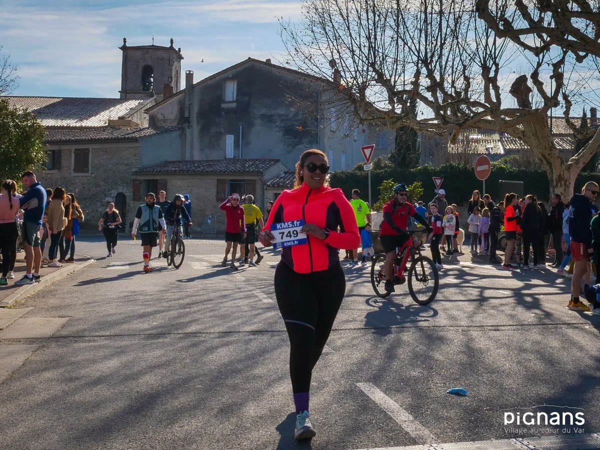 20240128 pignans traversee des pignes courses 5k 10k 70