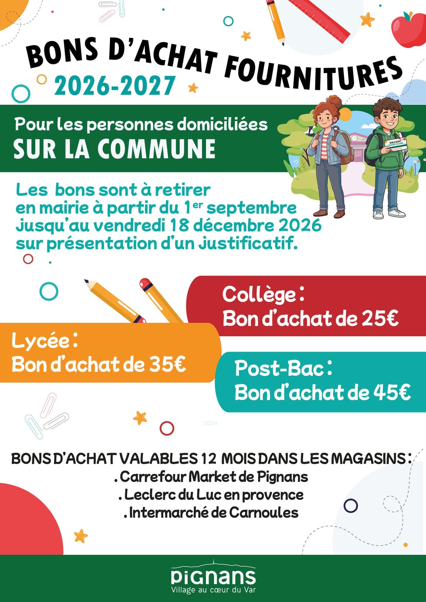 Affiche : Affichea4bonachat2026
