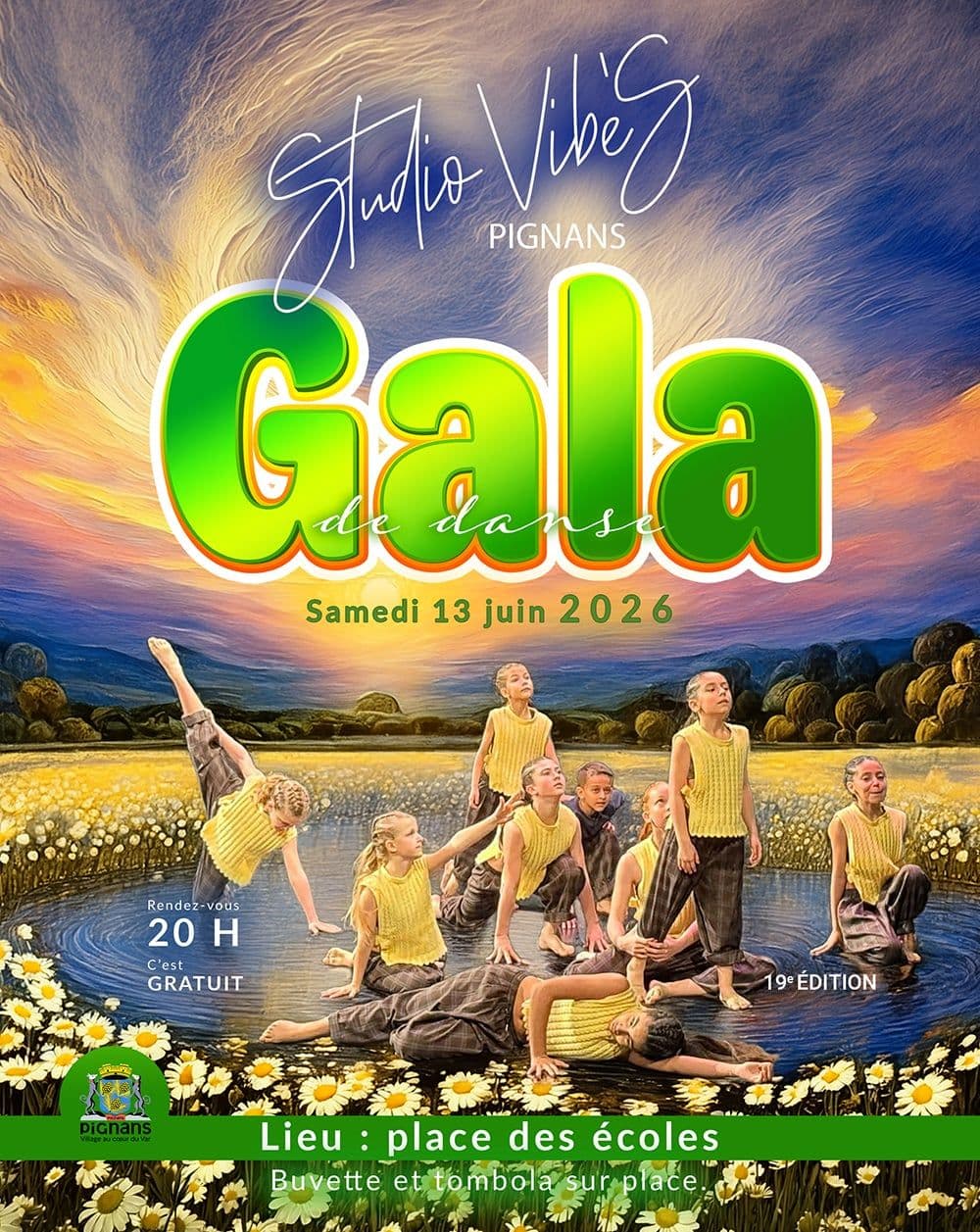 Affiche : Affiche gala danse