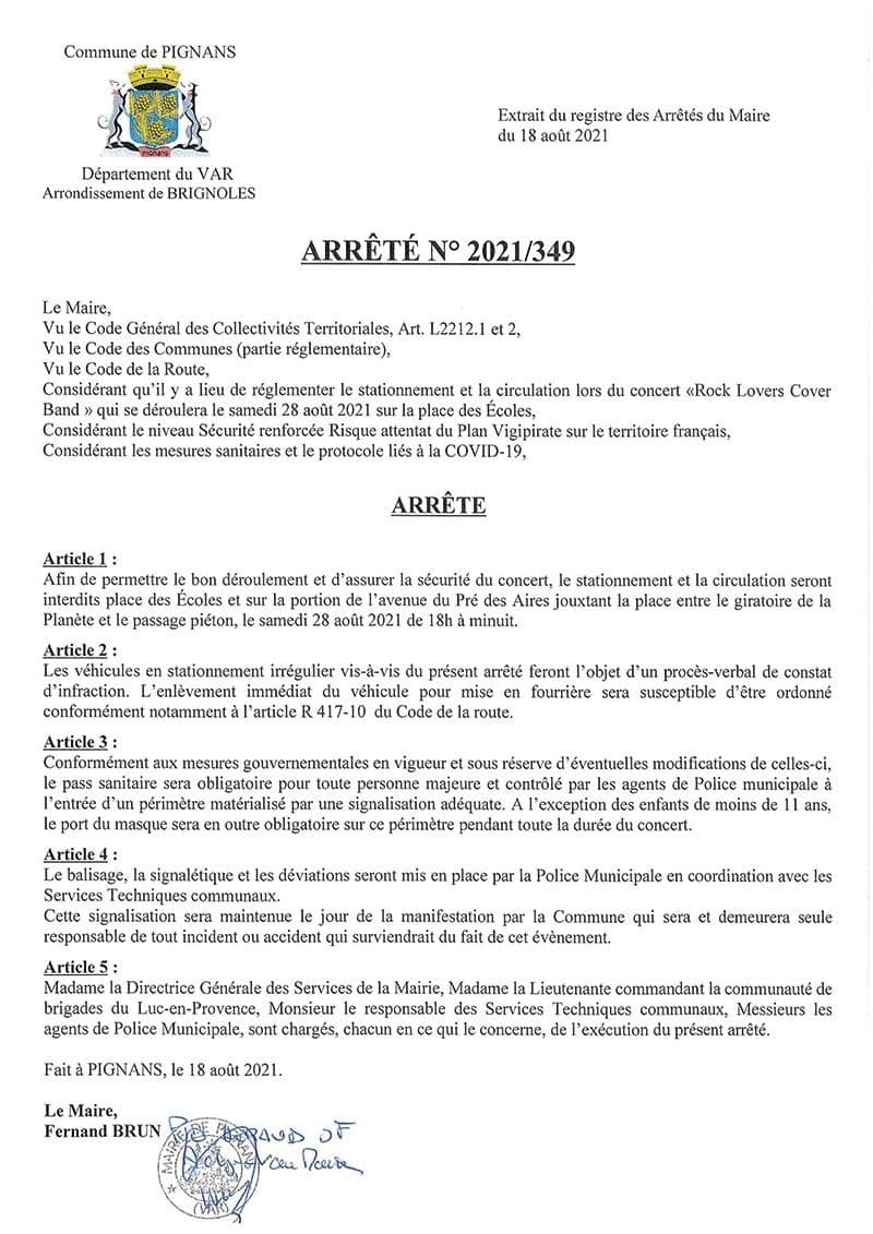 Affiche : Arrete 2021 249 concertrock