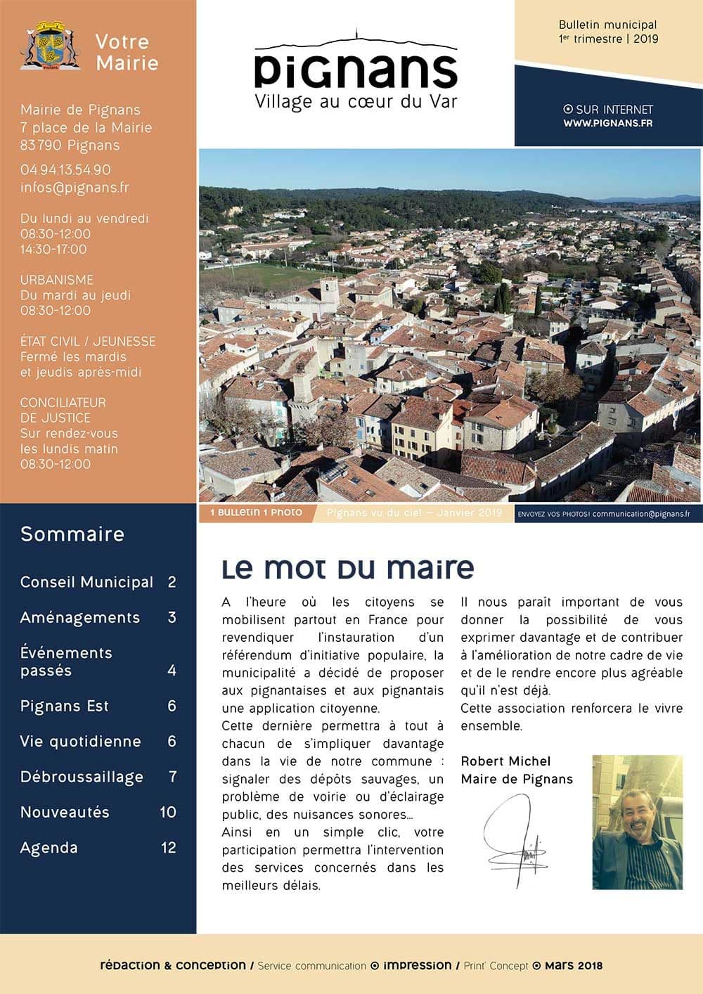 Bulletin municipal 1er trimestre 2019 web apercu
