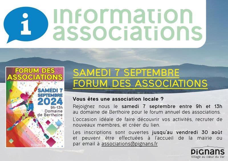 Information association forum des assos