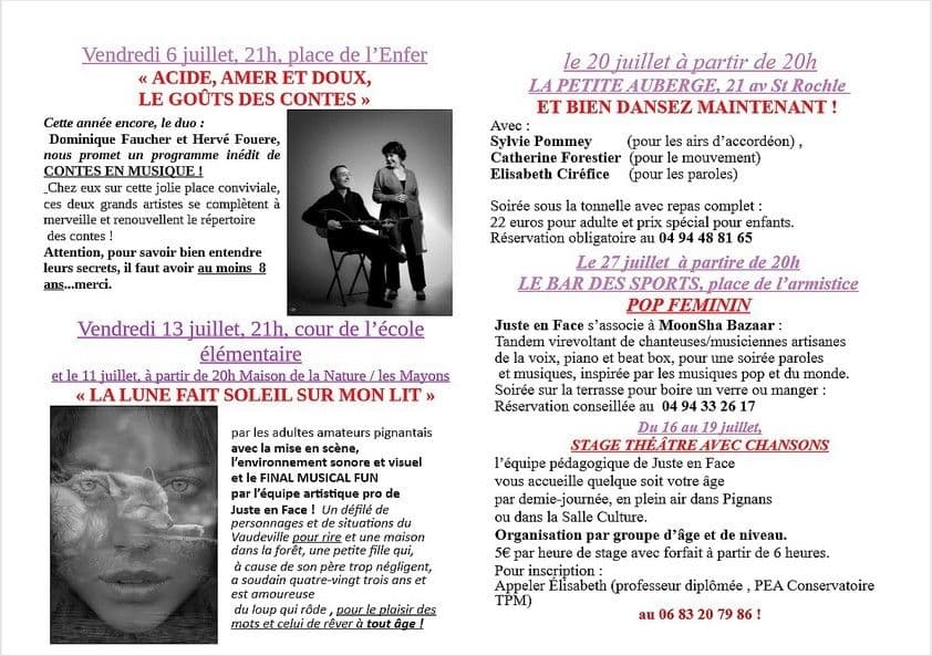 Affiche : Programme juillet pour mail