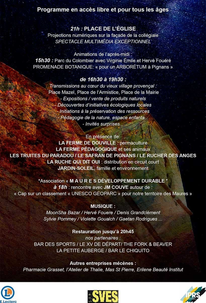 2018 fete patrimoine justeenface pignans coeur nature verso