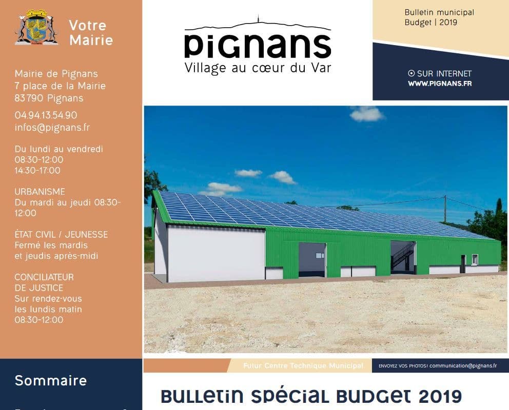 2019 bulletinmuncipal special budget