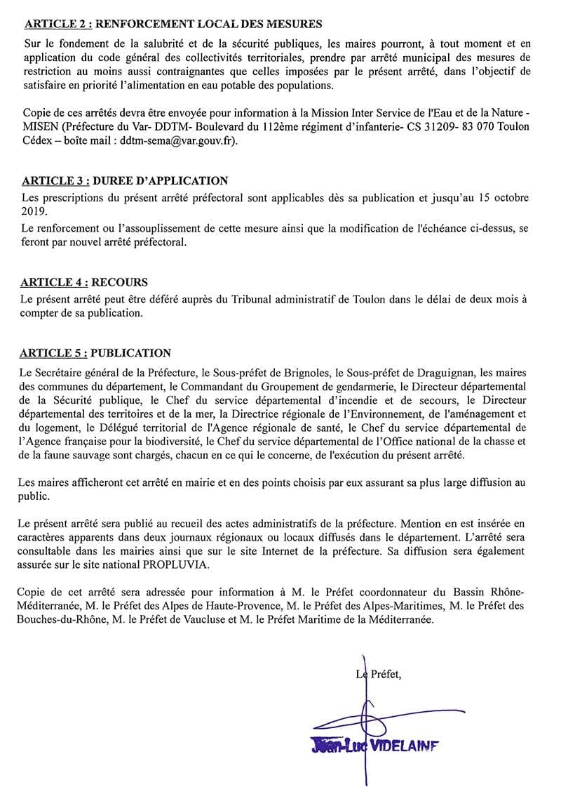 Affiche : 20190627 arrete prefectorale secheresse p2