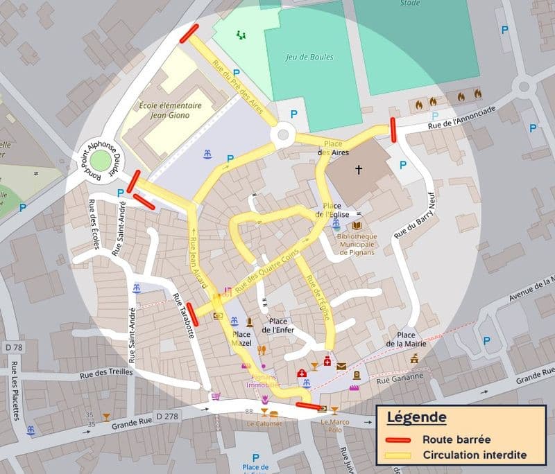 20190714 fermeture rues 14 juillet