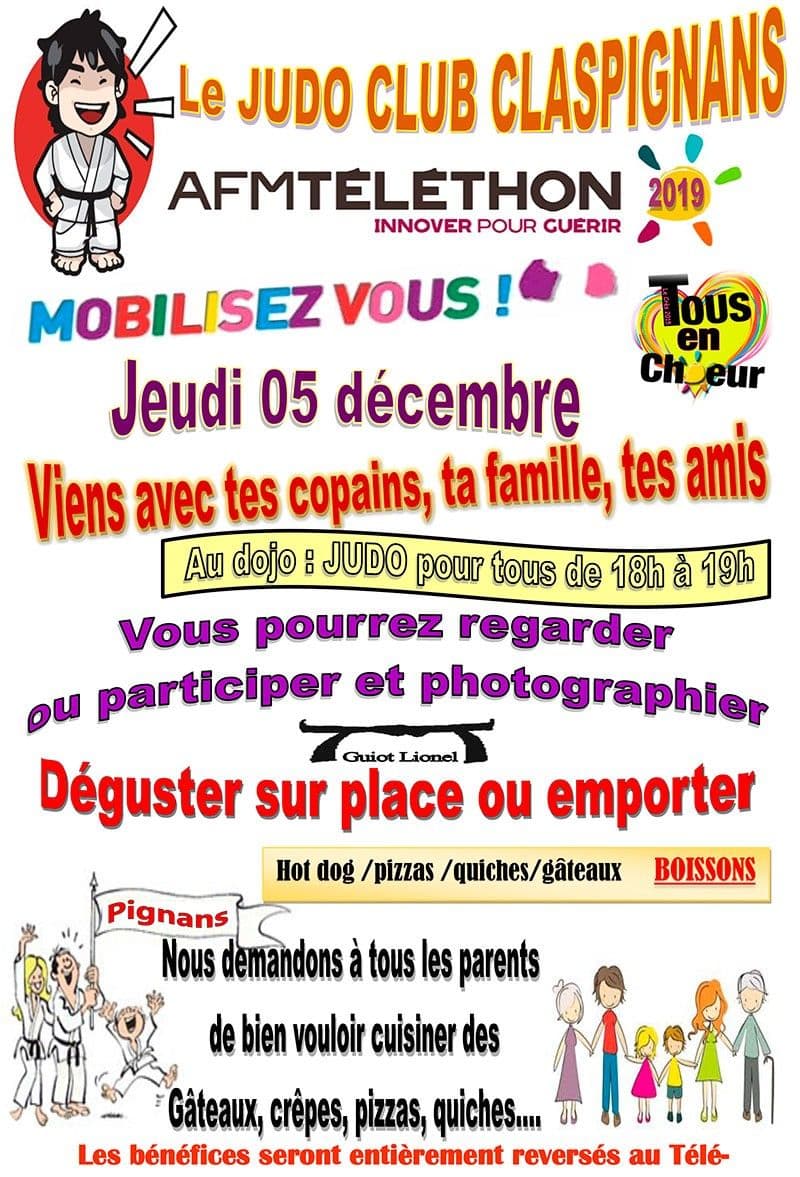 20191205 pignans judo telethon