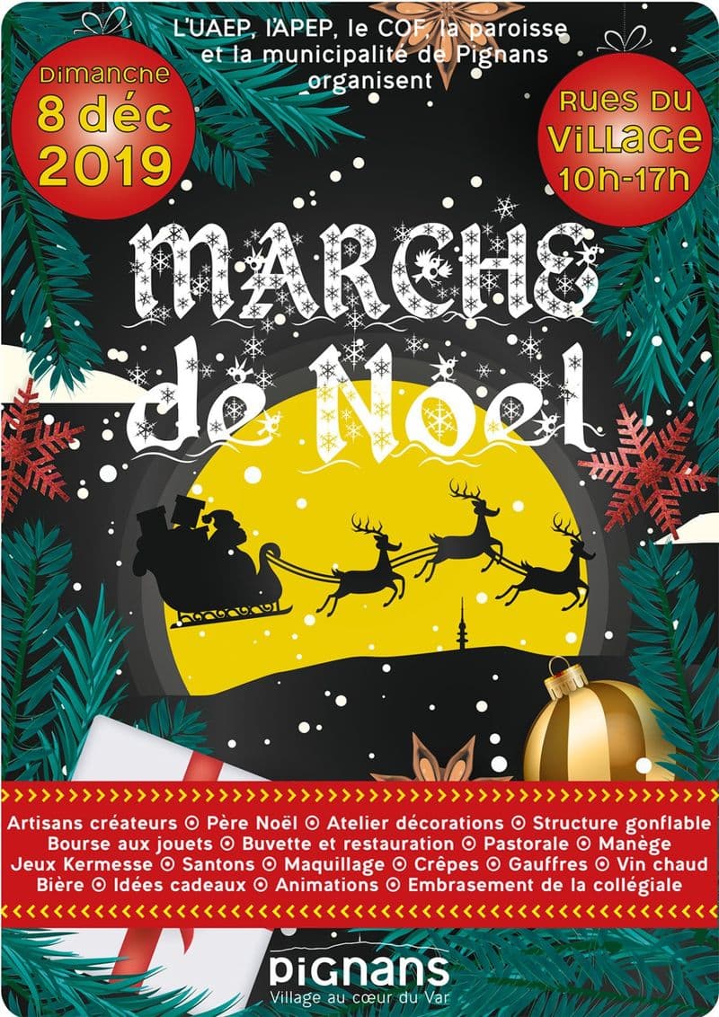 20191208 pignans marche de noel