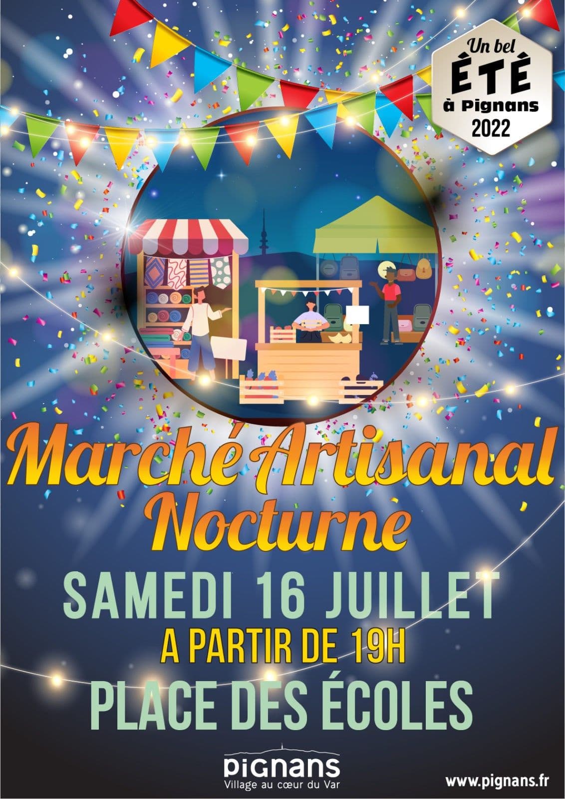 2022 pignans estival marchenocturne