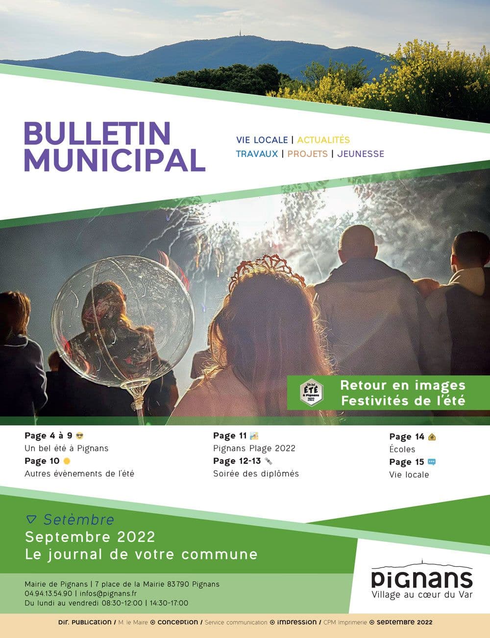 202209 septembre apres festivites bulletin