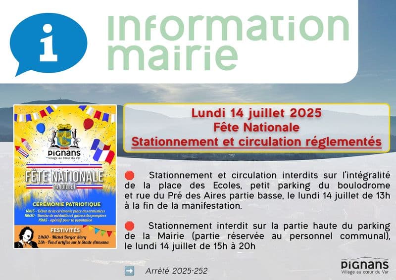 2025 information 14juillet fetenationale circulation