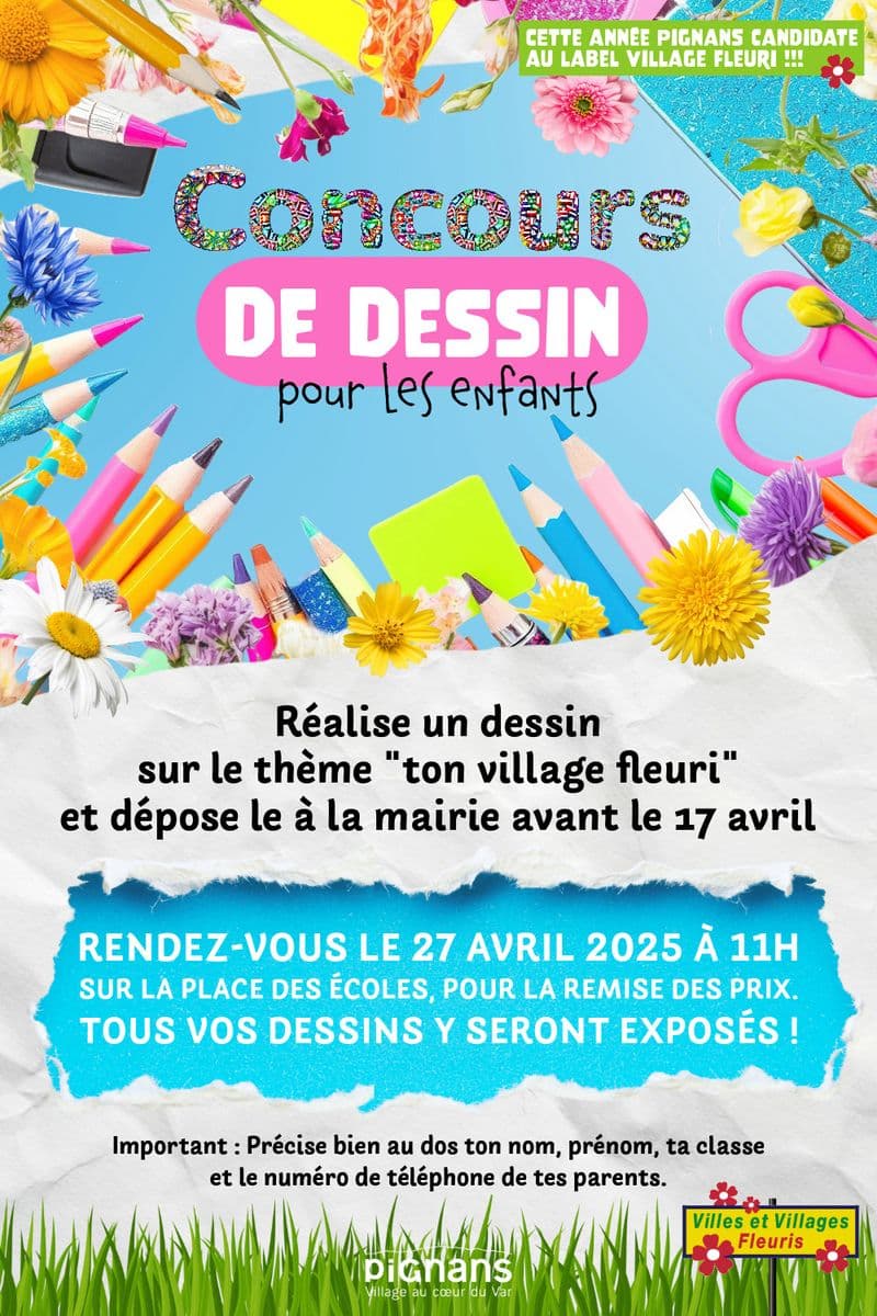 Affiche : 202504 foireauxplants concoursdedessins