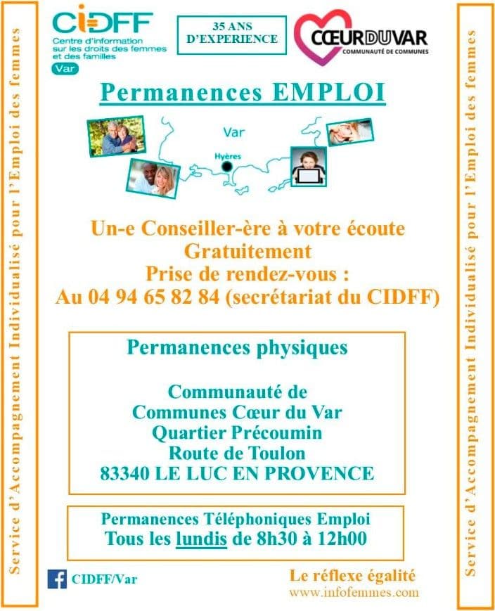 Affiche : Cidff var flyer 2019
